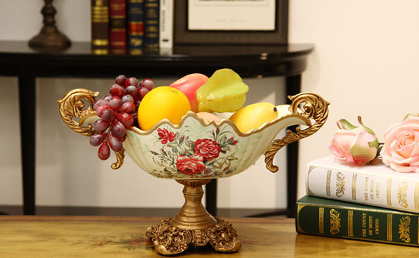 bình cắm hoa ovan vàng 02